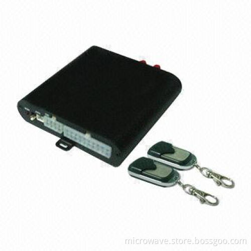Vehicle GPS/GPRS tracking alarm system with remote starter and immobilization functions